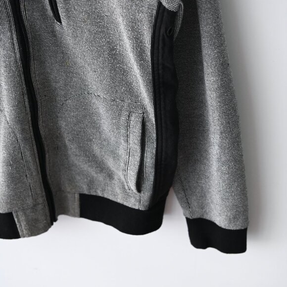 KENNETH COLE Reaction Men's Gray/Black Sweater Jacket - Size L - Picture 3 of 7